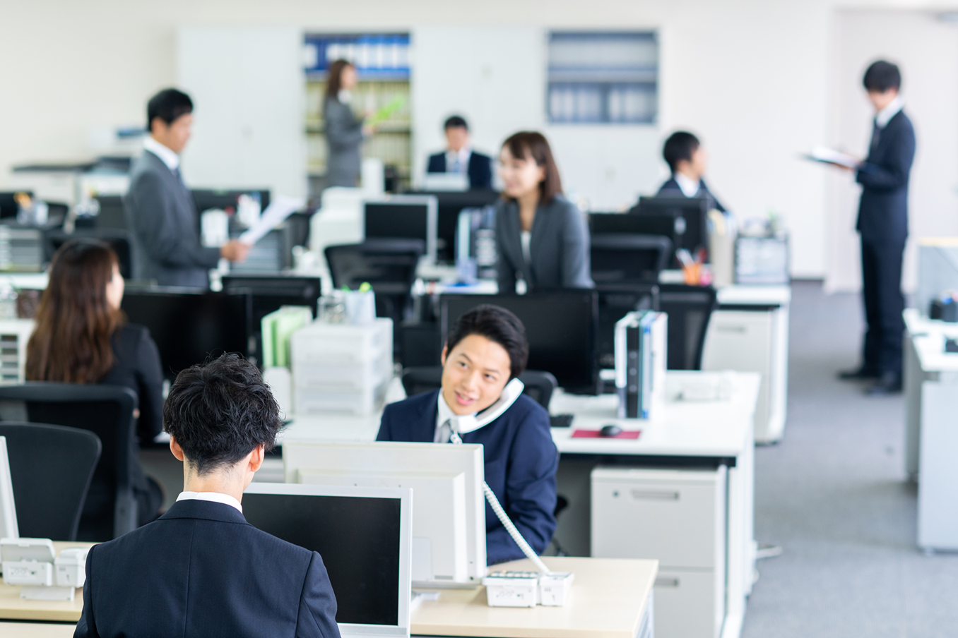 オフィスの風景