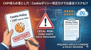 Conversions API（CAPI）導入時の「cookieポリシー修正だけ」が危険な理由
