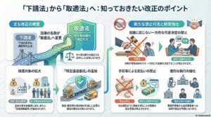 「下請法」から「取適法」へ